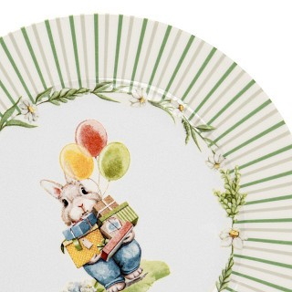 Тарілка Fissman EASTER 19 см порцеляна (16101)