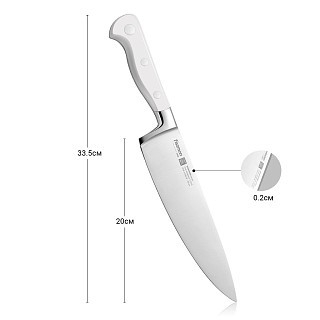 Кухарський ніж Fissman MONOGAMI 20 см (2492) Кухарський ніж Fissman MONOGAMI 20 см (2492)