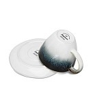 Набір Fissman з 2-х кухлів GALACTICA 230 мл з блюдцем порцеляна (13629)