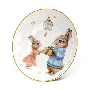 Блюдце Fissman MIRACLE 10 см порцеляна (16024)