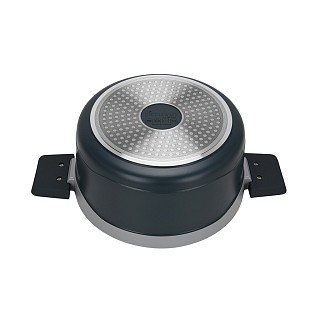 Кастрюля Fissman со стеклянной крышкой LUXURIA 24x12см/4,5л алюминий с антипригарным покрытием (14551) Кастрюля Fissman со стеклянной крышкой LUXURIA 24x12см/4,5л алюминий с антипригарным покрытием (14551)