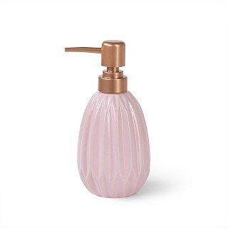 Дозатор жидкого мыла Fissman 300 мл, стакан 400 мл и мыльница в наборе (9512)