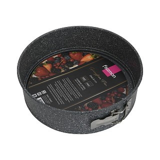 Роз'ємна форма для випічки Fissman 24x6,8 см вуглецева сталь з антипригарним покриттям (5682)