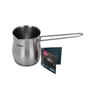 Турка для варки кофе Fissman 720 мл с индукционным дном нержавеющая сталь (3291)