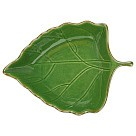 Блюдо Fissman глубокое GREEN 24x18x6 см керамика (6203)