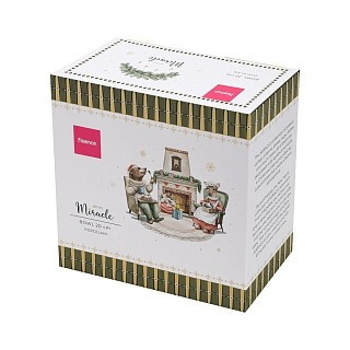 Миска Fissman MIRACLE многоугольная 20 см фарфор (16020)