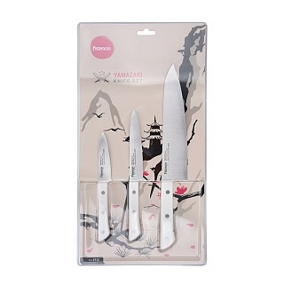 Набор ножей Fissman 3 признаков YAMAZAKI 420J2 сталь (2712)