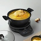 Каструля Fissman GRANDE 30x14 см / 7,7 л зі скляною кришкою (14321)