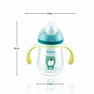 Пляшка для годування Fissman 260 мл з ручками (6908)