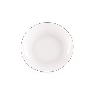 Тарелка глубокая Fissman ALEKSA 20 см фарфор (3898)