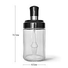 Пляшка для олії Fissman 250 мл із силіконовим пензликом скло (6423)