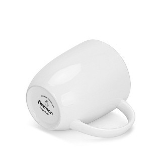 Набір з 2-х кухлів Fissman 400 мл FLOREE порцеляна (3665)