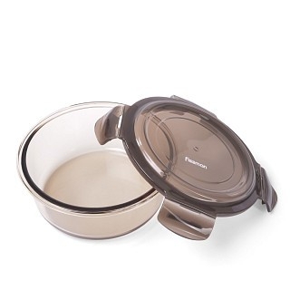 Контейнер с пластиковой крышкой Fissman 17x6 см / 950 мл (6530)