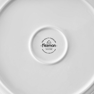 Форма для запекания Fissman круглая с крышкой PARMIGIANO 292х25х72 см/17 л фарфор (13708)