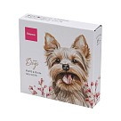 Тарелка Fissman DOGS 15 см фарфор (16076)