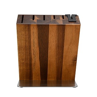 Набор ножей 6 признаков Fissman NAKAJIMA в деревянной подставке 420J2 сталь (2714)