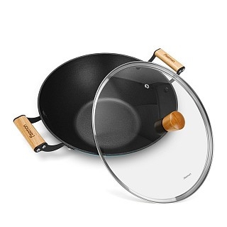 Сковорода Fissman SEAGREEN 30x10,5 см/5 л с деревянной ручкой (4013) Сковорода Fissman SEAGREEN 30x10,5 см/5 л с деревянной ручкой (4013)