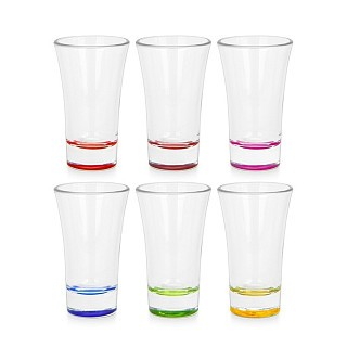 Набор из 6 рюмок 65 мл Fissman на подставке стекло (19100)