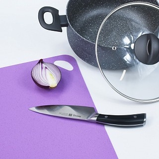 Обробна дошка для мяса, овочів і фруктів Fissman 39x29 см (8005)