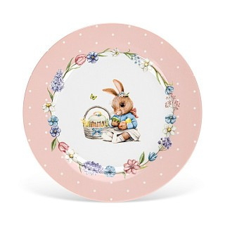 Тарелка Fissman EASTER 19 см фарфор (16098)
