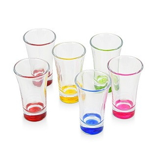 Набор из 6 рюмок 65 мл Fissman на подставке стекло (19100)