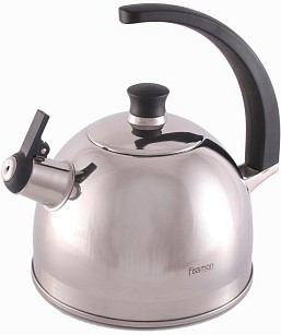 Чайник для плити Fissman зі свистком GLASGOW 2500 мл (5922)