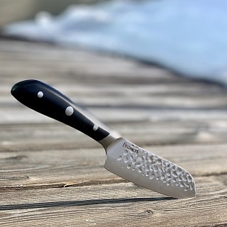 Ніж сантоку Fissman HATTORI 13 см hammered (2531) Ніж сантоку Fissman HATTORI 13 см hammered (2531)