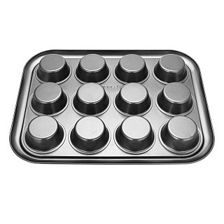 Форма для випічки Fissman 12-ти кексів 38x29,5x3,5 см (5651) Форма для випічки Fissman 12-ти кексів 38x29,5x3,5 см (5651)