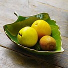 Блюдо Fissman глубокое GREEN 31,5x23x7,5 см керамика (6196)