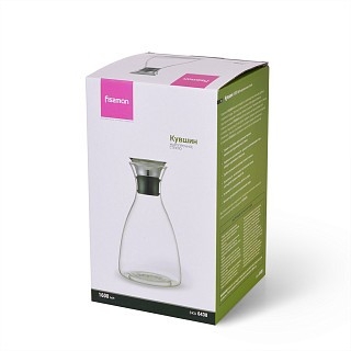 Глечик Fissman для напоїв з фільтром 1600 мл (6438) Глечик Fissman для напоїв з фільтром 1600 мл (6438)