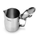 Молочник 600 мл з кришкою Fissman нержавіюча сталь (5249)