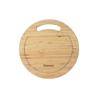 Разделочная доска круглая Fissman 25x25x1,9см (8777) Разделочная доска круглая Fissman 25x25x1,9см (8777)