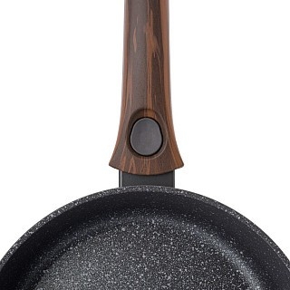 Сковорідка Fissman глибока CAPELLA 24x7,5 см зі знімною ручкою (14962)