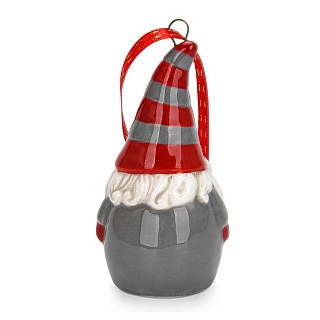 Новорічна ялинкова іграшка Fissman 4х3,5 см доломіт (0417)