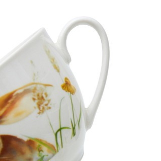 Кухоль Fissman RABBIT 200 мл з блюдцем порцеляна (13727) Кухоль Fissman RABBIT 200 мл з блюдцем порцеляна (13727)