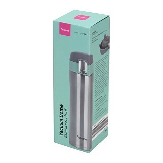 Термос-кружка Fissman 450 мл зеленая нержавеющая сталь (9881)