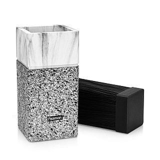 Подставка для кухонных ножей и ножниц Fissman 11x11x23см цвет МАРМОР пластик (12875)