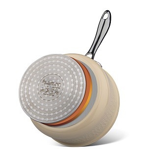 Ківш Fissman BRIGITTE 16x7,5 см / 1,4 л з кришкою (5460) Ківш Fissman BRIGITTE 16x7,5 см / 1,4 л з кришкою (5460)