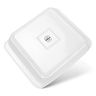 Форма для запікання Fissman квадратна PARMIGIANO 284х244х55 см / 20 л порцеляна (13704)