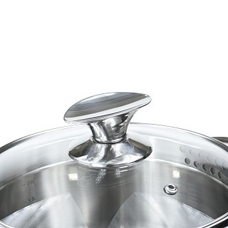Кастрюля Fissman ELEGANCE 18x9 см / 2,2 л со стеклянной крышкой (5491) Кастрюля Fissman ELEGANCE 18x9 см / 2,2 л со стеклянной крышкой (5491)