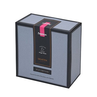 Набор Fissman из 2-х глубоких тарелок GALACTICA 18 см фарфор (13633)