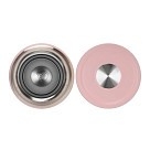 Термос-кухоль Fissman 450 мл рожевий нержавіюча сталь (9879)