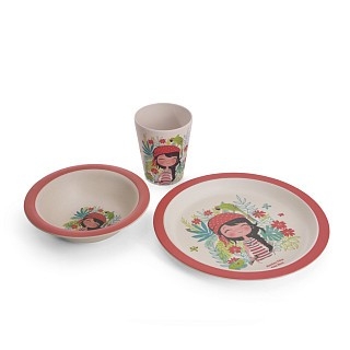 Дитячий набір Fissman "ДІВЧИНКА" 3 пр. (9495)