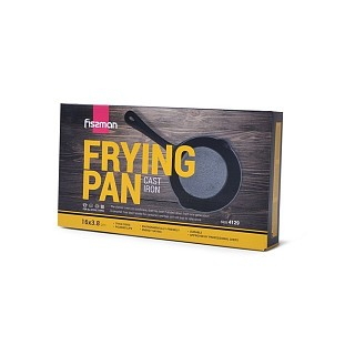 Сковорода Fissman 16x3,8 см чугун (4129) Сковорода Fissman 16x3,8 см чугун (4129)