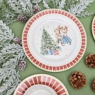 Тарелка Fissman 20 см MIRACLE фарфор (13754)