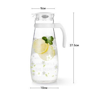 Глечик для напоїв з фільтром Fissman 1700 мл (6455) Глечик для напоїв з фільтром Fissman 1700 мл (6455)