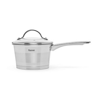 Ківш Fissman TIERNO 16x9,5 см / 1,5 л зі скляною кришкою нержавіюча сталь (5488) Ківш Fissman TIERNO 16x9,5 см / 1,5 л зі скляною кришкою нержавіюча сталь (5488)