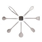 Набір кухонних інструментів Fissman FREDIANO придметів силікон  (17295)