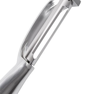 Ніж Fissman для чищення овочів Р-форма 17 см. цинковий сплав (1769)