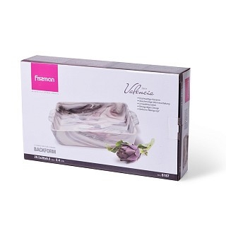 Форма для запікання прямокутна Fissman VALENCIA 29,5x20х6,5см / 2,4 л (6187) Форма для запікання прямокутна Fissman VALENCIA 29,5x20х6,5см / 2,4 л (6187)